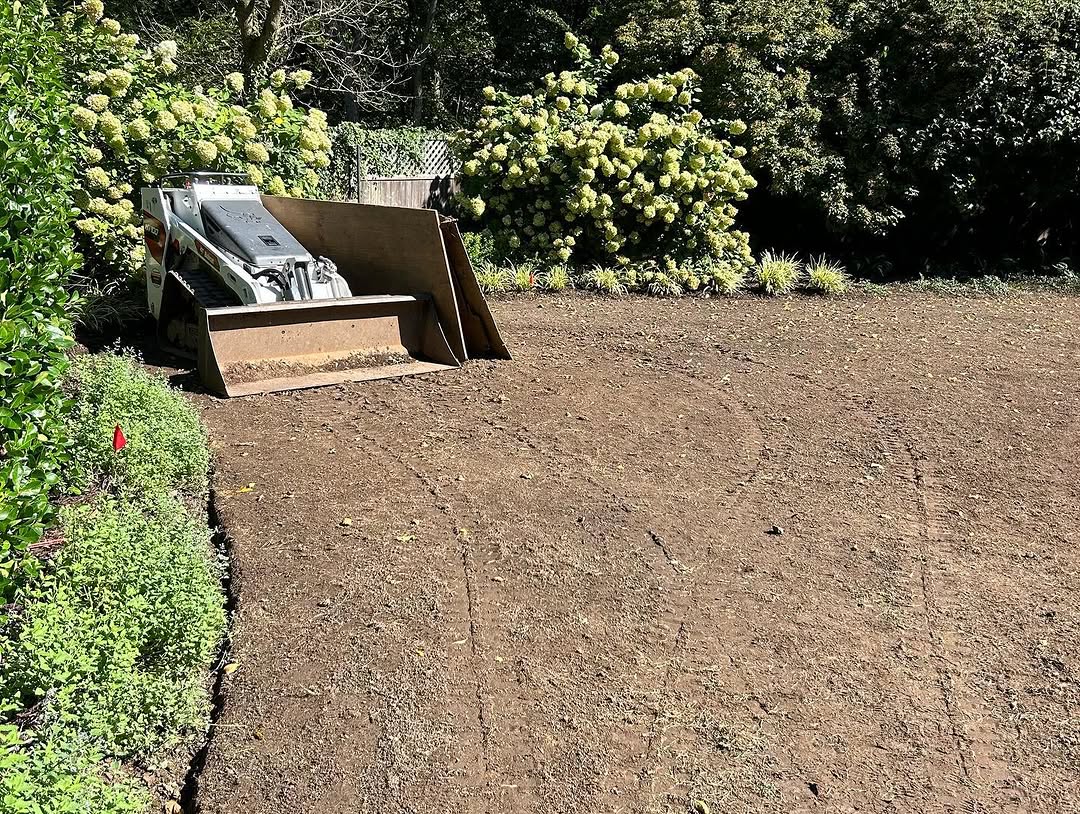 Landscaping and hardscape project in Mercer County, NJ by New Dawn Landscaping.